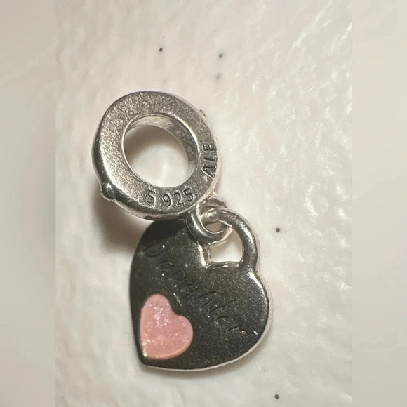 Pandora Daughter Forever Heart charm. - Picture 2 of 3